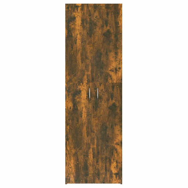 Büroschrank Räuchereiche 190cm hoch