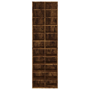 Schuhregal Räuchereiche Holzwerkstoff