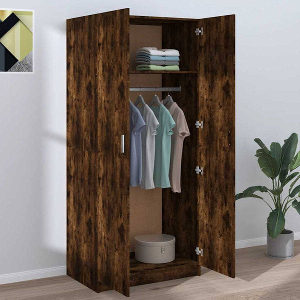 Kleiderschrank Räuchereiche 80x52x180 cm