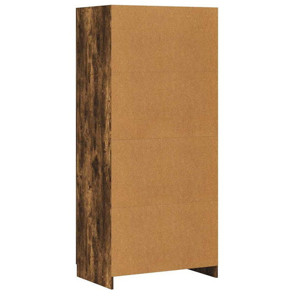 Kleiderschrank Räuchereiche 80x52x180 cm