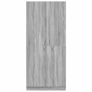 Kleiderschrank Grau Sonoma 80x52x180 cm