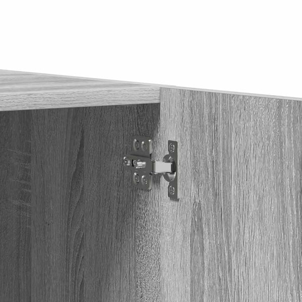 Kleiderschrank Grau Sonoma 80x52x180 cm