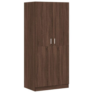 Kleiderschrank Braun Eichenoptik 80x52x180 cm