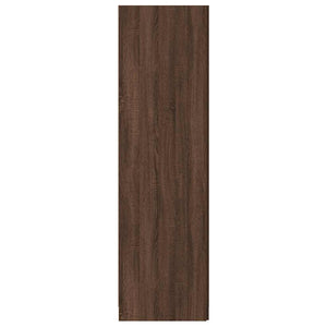 Kleiderschrank Braun Eichenoptik 80x52x180 cm