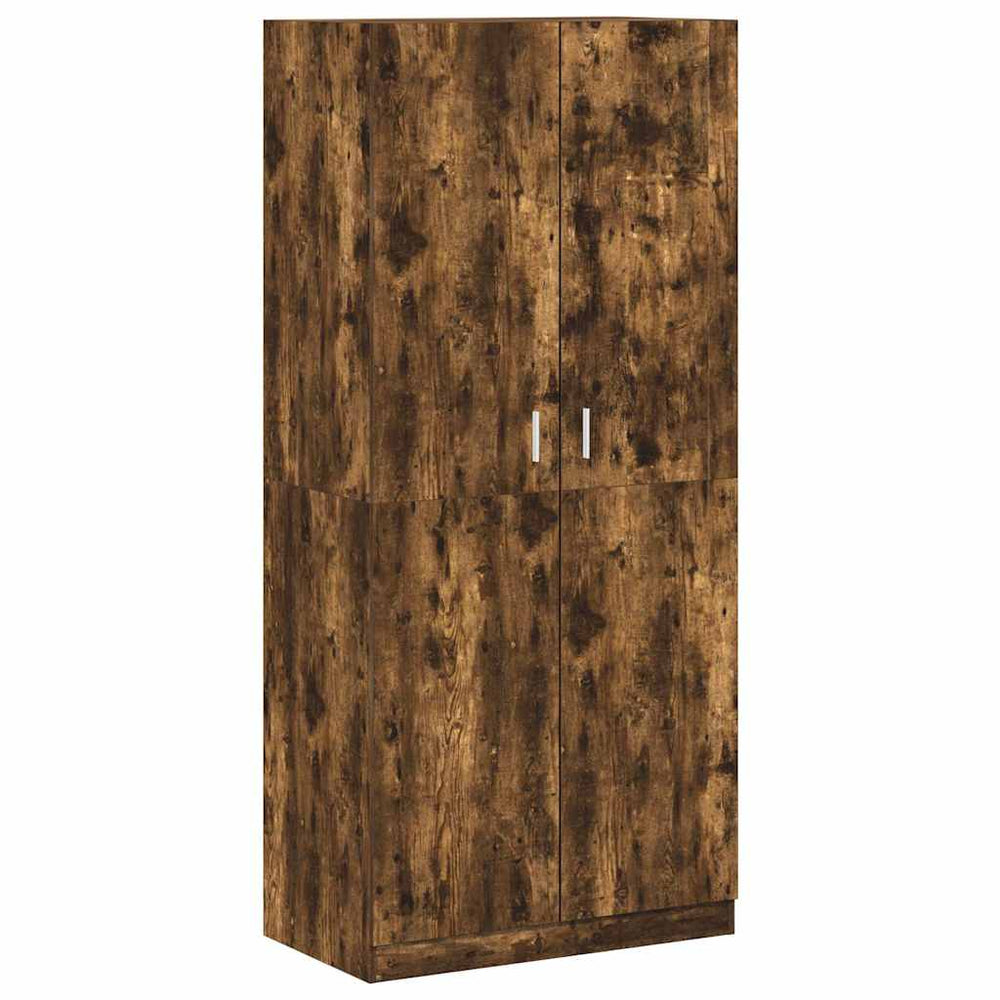 Kleiderschrank Räuchereiche 90x52x200 cm