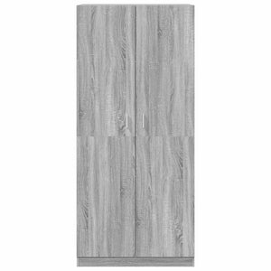 Kleiderschrank Grau Sonoma 90x200 cm