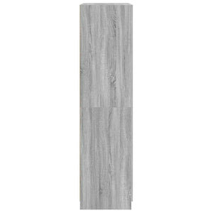 Kleiderschrank Grau Sonoma 90x200 cm