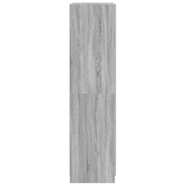 Kleiderschrank Grau Sonoma 90x200 cm