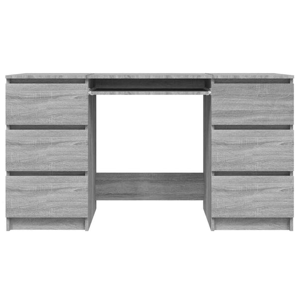Schreibtisch Grau Sonoma 140 cm