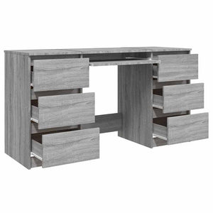 Schreibtisch Grau Sonoma 140 cm
