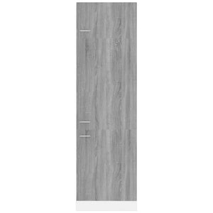 Kühlumbauschrank Lyon Grau Sonoma 60x207 cm