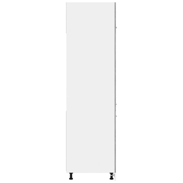 Kühlumbauschrank Lyon Grau Sonoma 60x207 cm