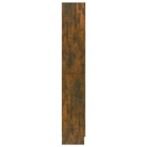 Vitrinenschrank Räuchereiche 82,5x185 cm