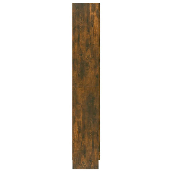 Vitrinenschrank Räuchereiche 82,5x185 cm
