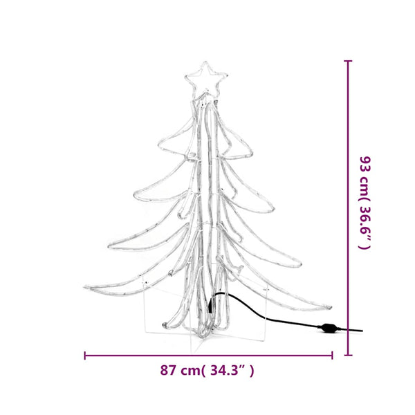 LED Weihnachtsbaum Klappbar Warmweiß 93cm