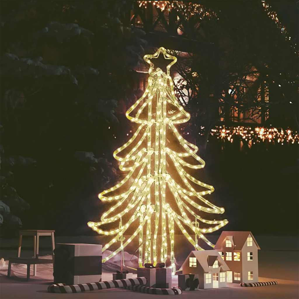 LED Weihnachtsbaum Klappbar Warmweiß 93cm