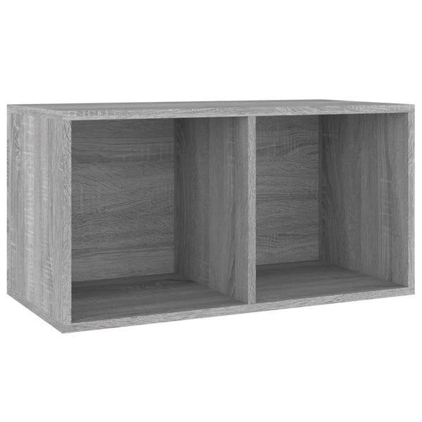 Schallplatten-Box Grau Sonoma 71x34x36cm