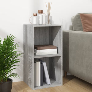 Schallplatten-Box Grau Sonoma 71x34x36cm