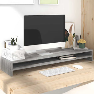 Monitorständer Grau Sonoma 100 cm