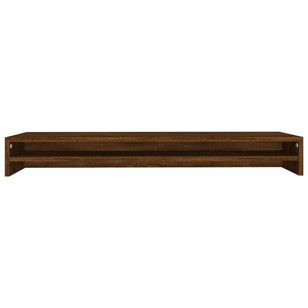 Monitorständer Braun Eichenoptik 100 cm