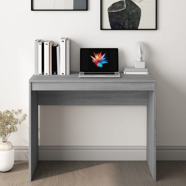 Schreibtisch Grau Sonoma 90x40 cm