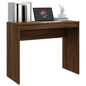 Schreibtisch Braun Eichenoptik 90x40 cm