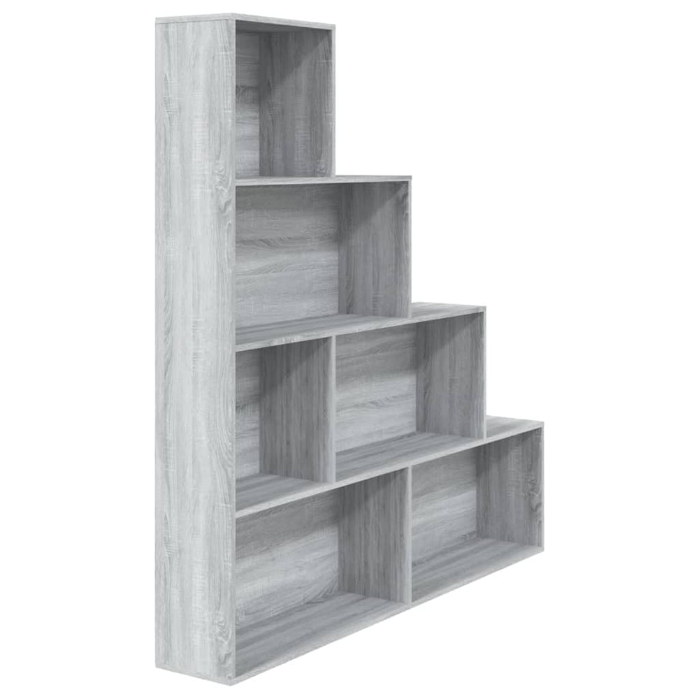 vidaXL Bibliothèque gris Sonoma 155x24x160 cm