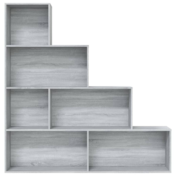Bücherregal Grau Sonoma 155 cm