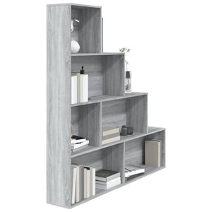 Bücherregal Grau Sonoma 155 cm