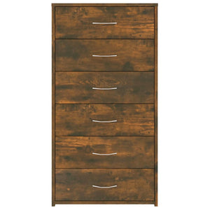 Sideboard Räuchereiche mit 6 Schubladen
