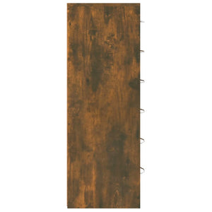 Sideboard Räuchereiche mit 6 Schubladen