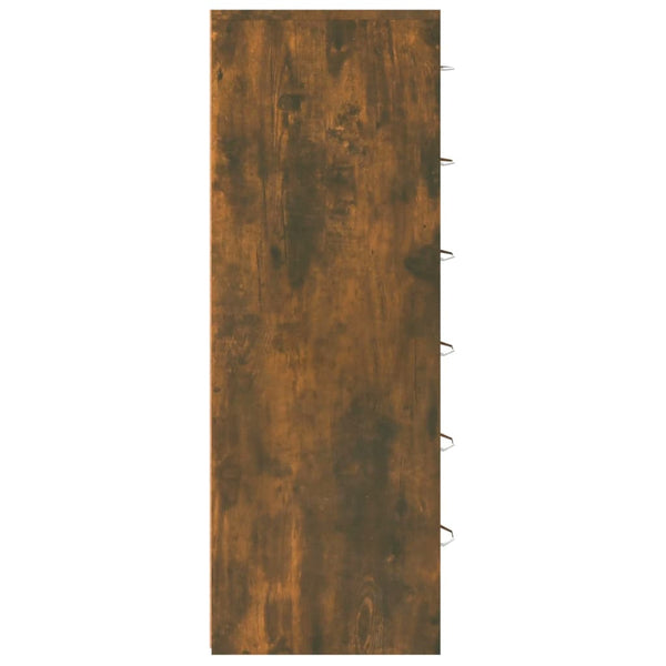 Sideboard Räuchereiche mit 6 Schubladen