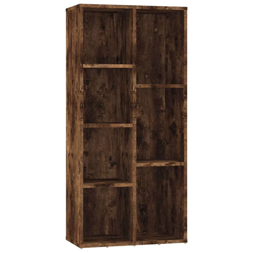 vidaXL Bibliothèque chêne fumé 50x25x106 cm