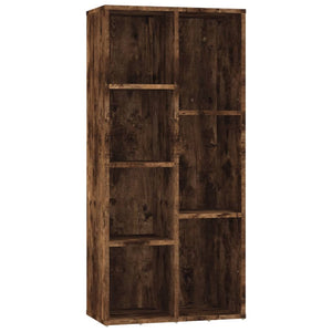 vidaXL Bibliothèque chêne fumé 50x25x106 cm