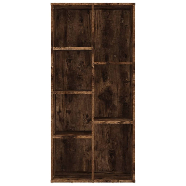 vidaXL Bibliothèque chêne fumé 50x25x106 cm