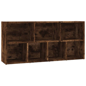 vidaXL Bibliothèque chêne fumé 50x25x106 cm