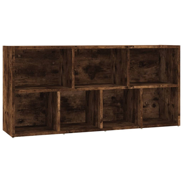 vidaXL Bibliothèque chêne fumé 50x25x106 cm