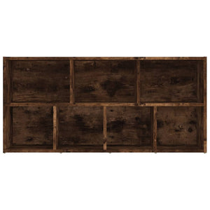 vidaXL Bibliothèque chêne fumé 50x25x106 cm