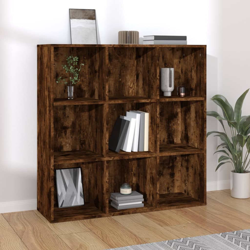 Bücherschrank Räuchereiche 98 cm