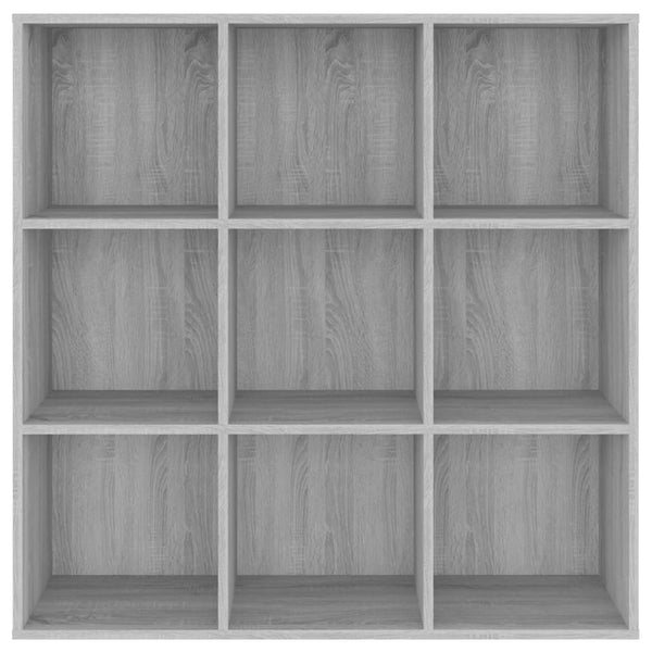 vidaXL Bibliothèque Gris Chêne Sonoma 98x29x97,5 cm