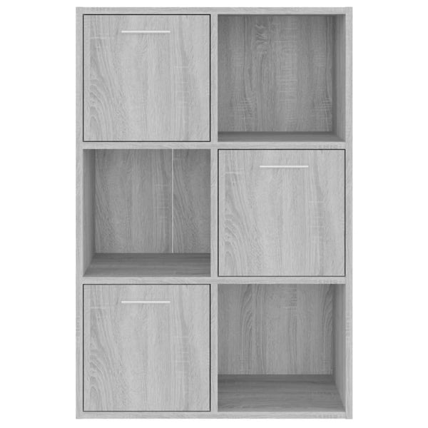 Grauer Lagerschrank Sonoma 60x90 cm
