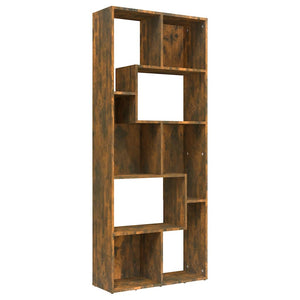 Bücherregal Räuchereiche 67x24x161 cm