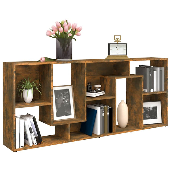 Bücherregal Räuchereiche 67x24x161 cm