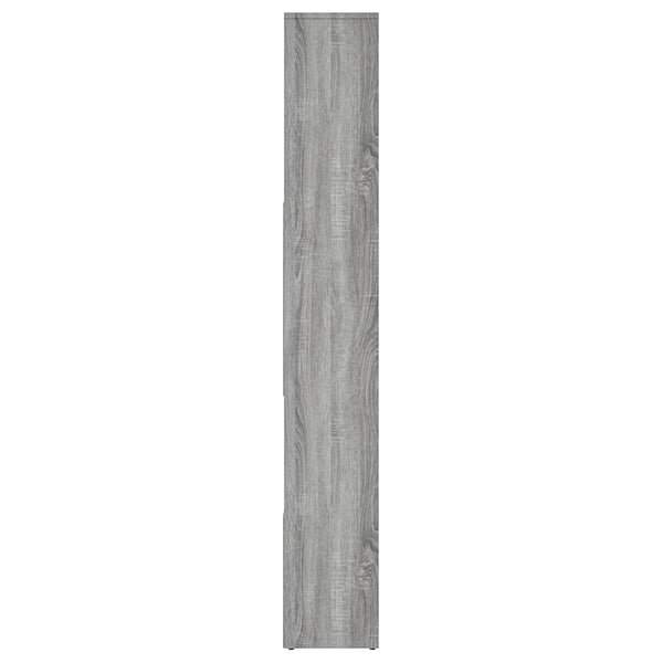 Bücherregal Grau Sonoma 67x24x161 cm