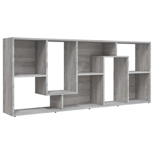 Bücherregal Grau Sonoma 67x24x161 cm