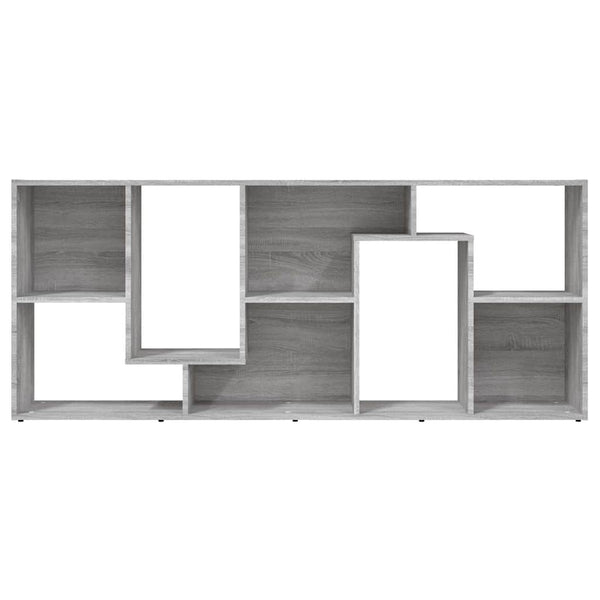 Bücherregal Grau Sonoma 67x24x161 cm