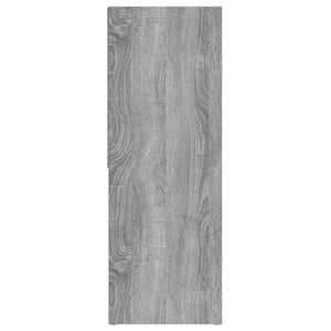 Bücherregal Grau Sonoma 67x24x161 cm