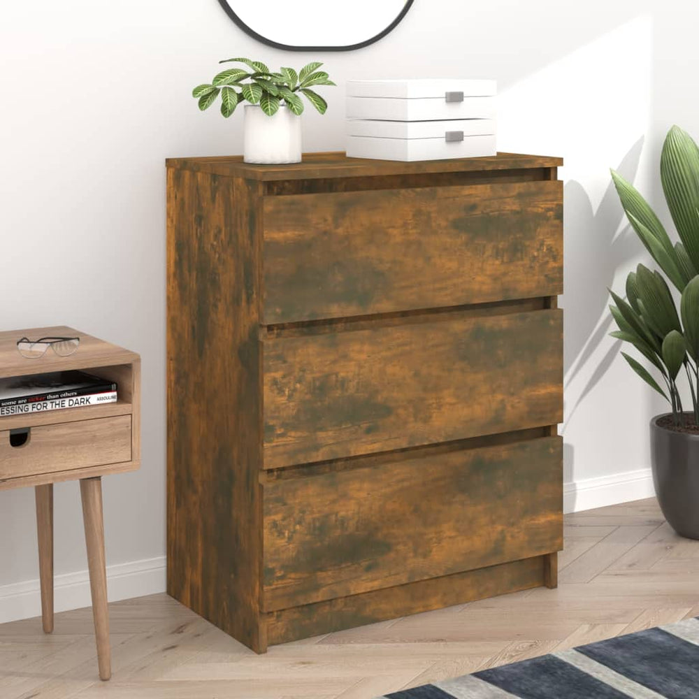 Sideboard Räuchereiche 60x35x76 cm
