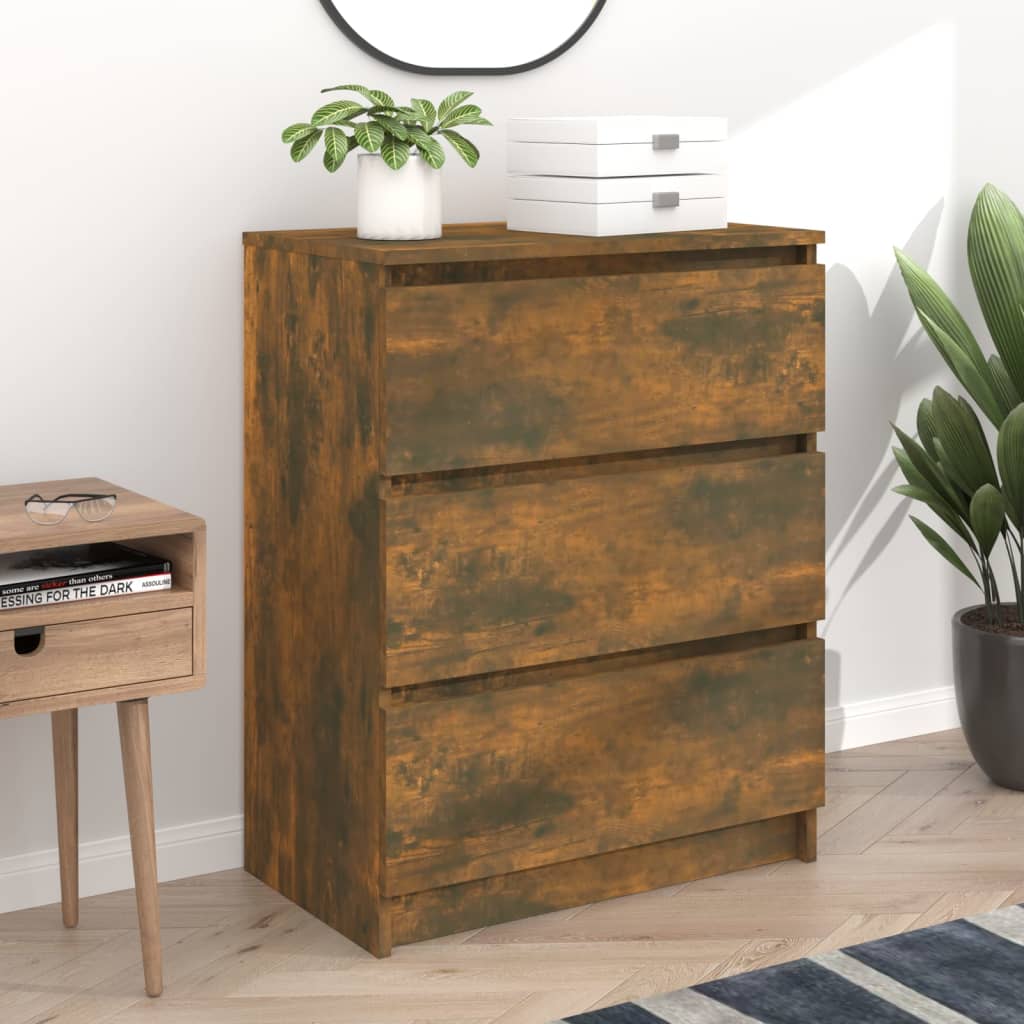Sideboard Räuchereiche 60x35x76 cm
