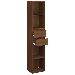 Bücherregal Braun Eiche 171 cm